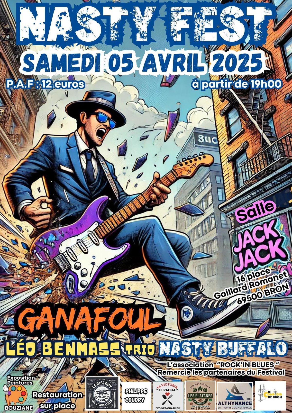 NastyFest avec Ganafoul et Nasty Buffalo au Jack Jack