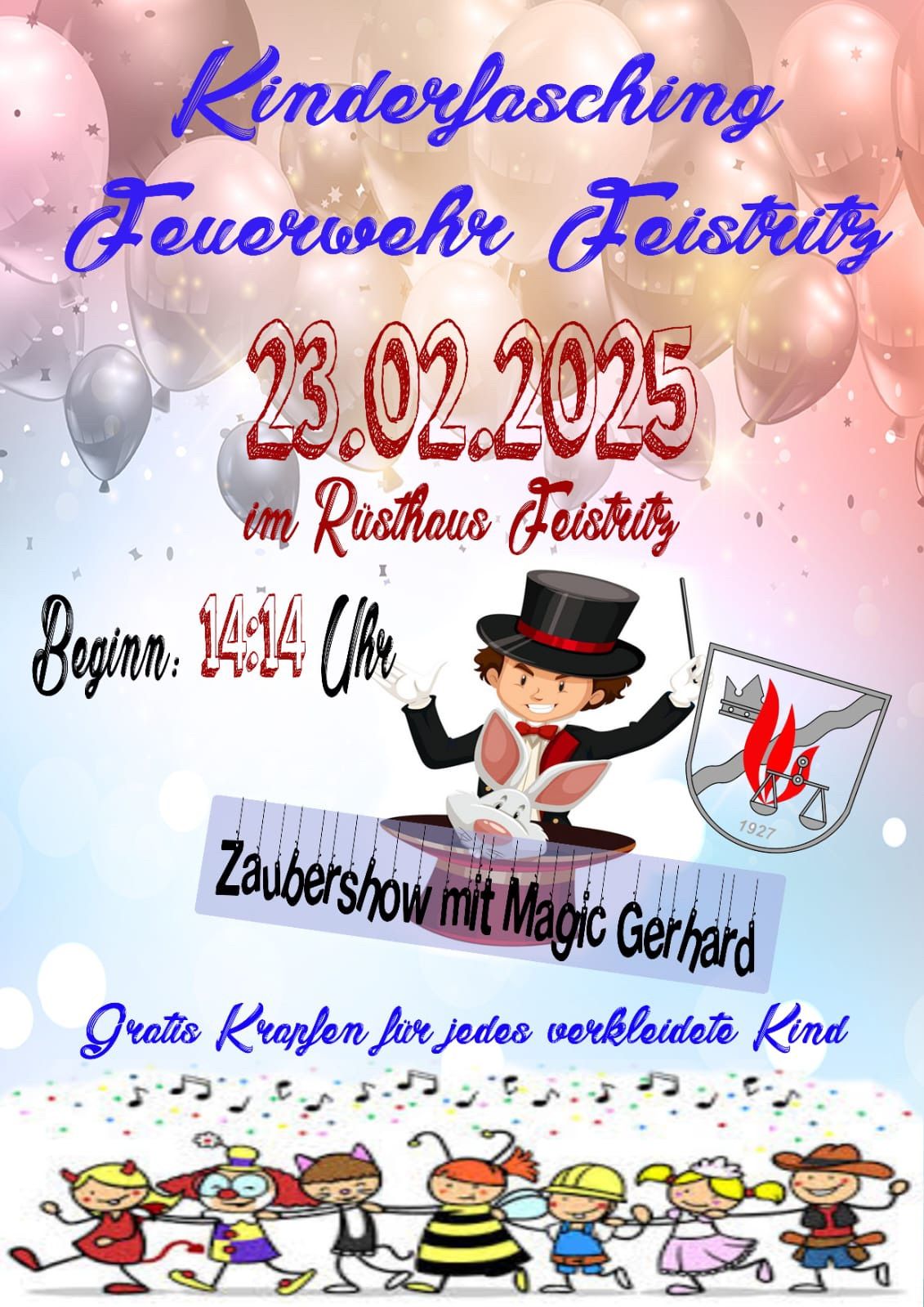 Kinderfasching in Feistritz