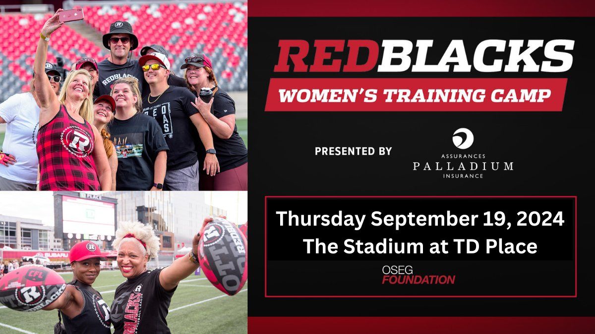 Ottawa REDBLACKS Women's Training Camp