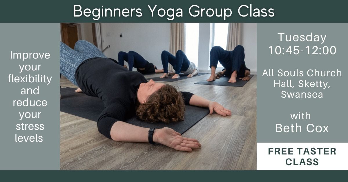 Yoga Class - Suits Beginners Tues 10:45-12:00