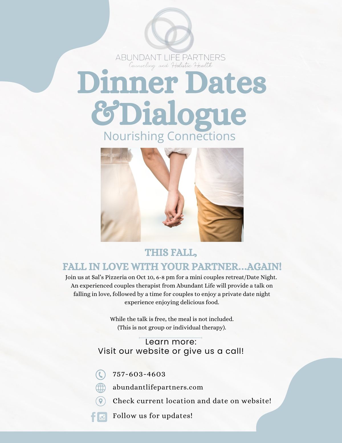 DINNER DATES & DIALOGUE 