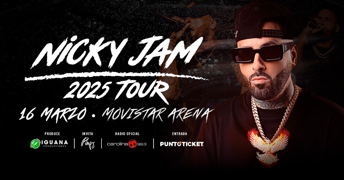 NICKY JAM 2025 TOUR EN CHILE!!