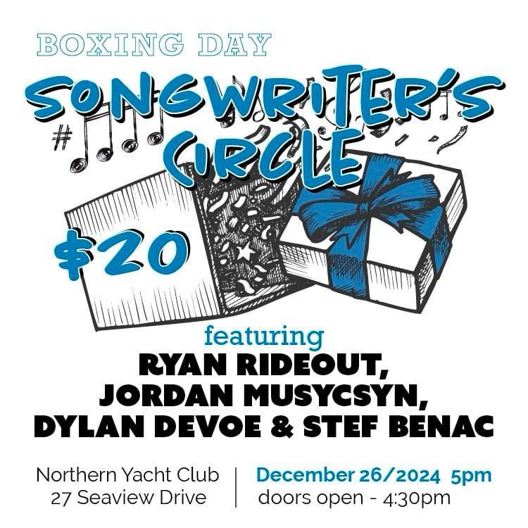 Boxing Day Songwriters Circle 