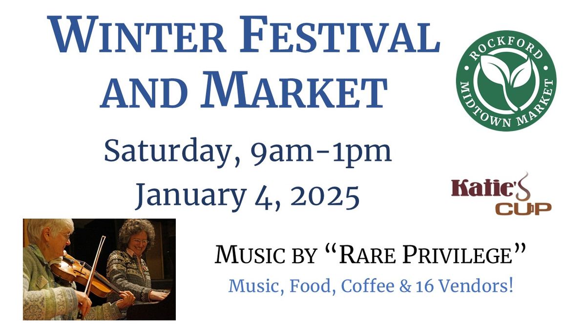 Winter Festival and Market with Music by Rare Privilege