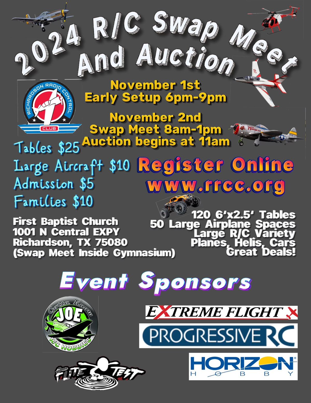 2024 RRCC Swap Meet & Auction