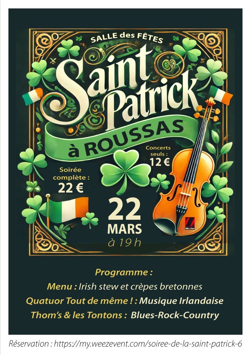 Soir\u00e9e de la Saint Patrick 