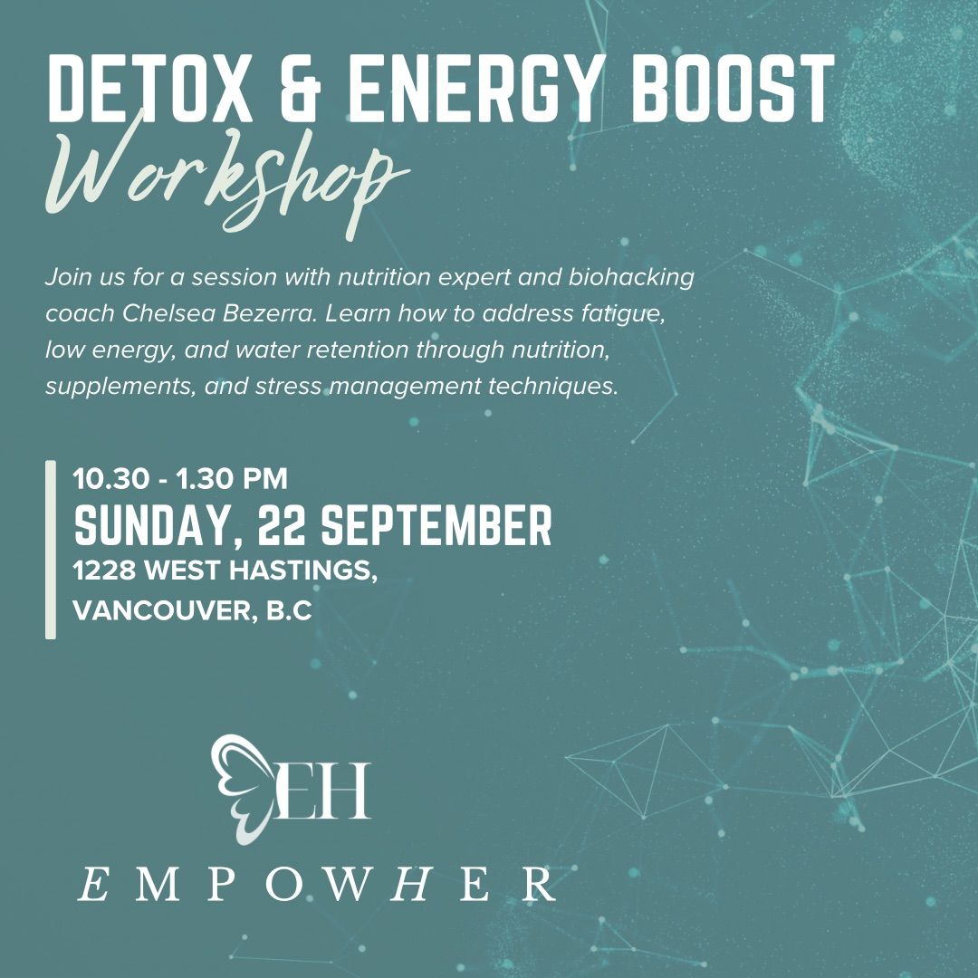 Detox & Energy Boost Workshop