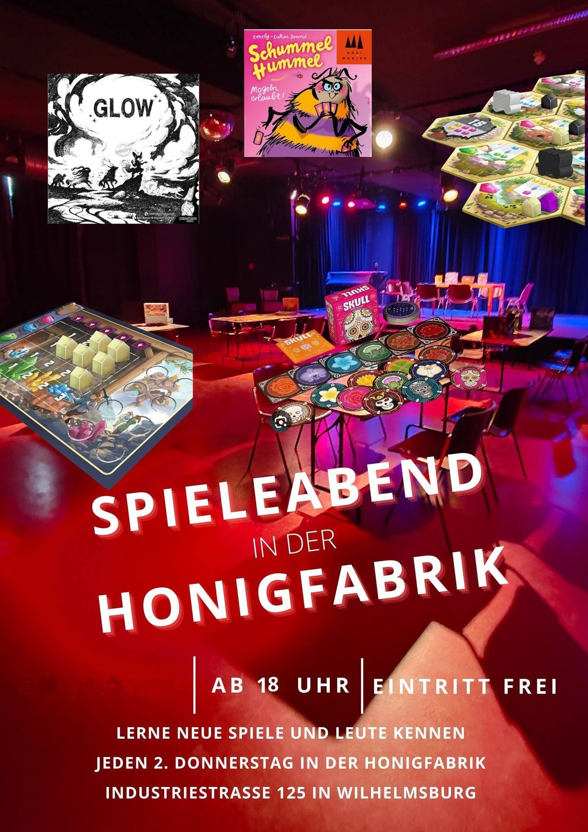 Honigfabrik Spieleabend