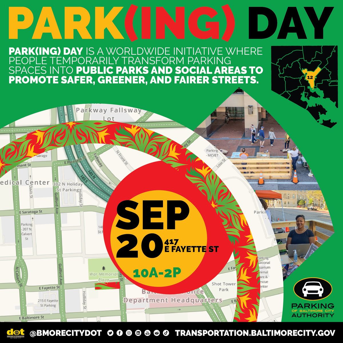 Park(ing) Day with the DOT