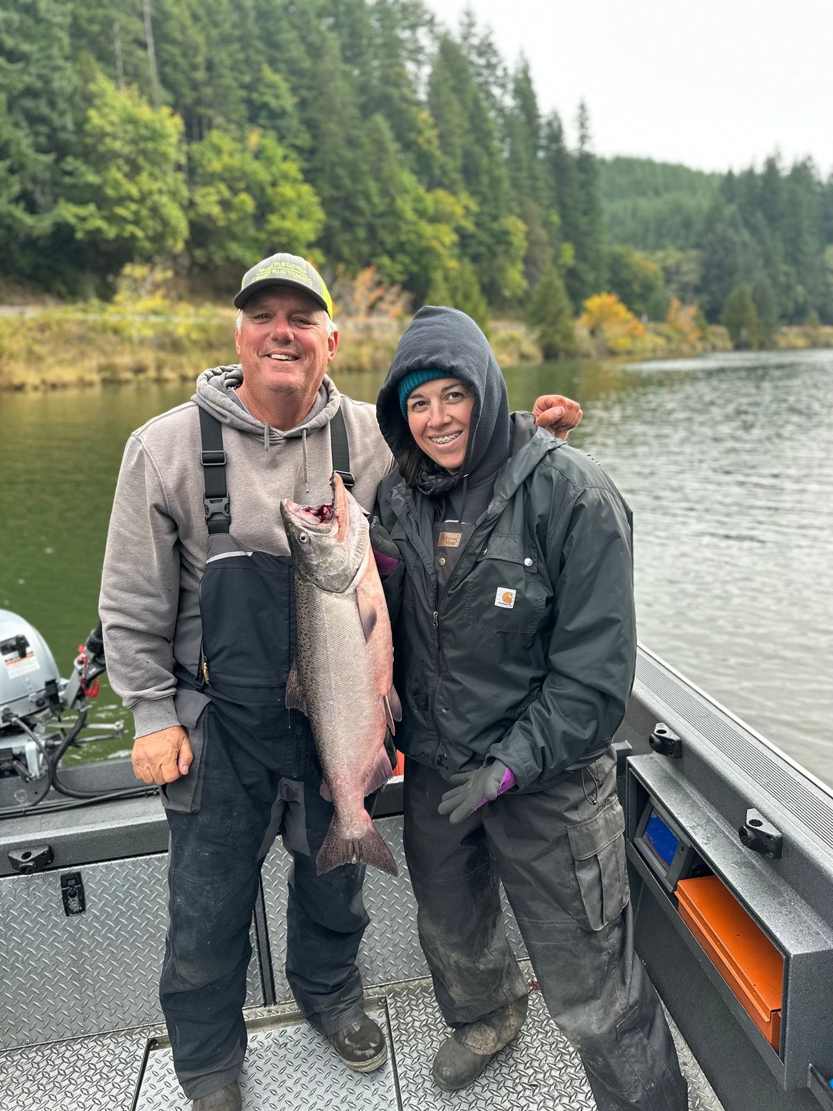 Siuslaw Salmon Fishing for Vets