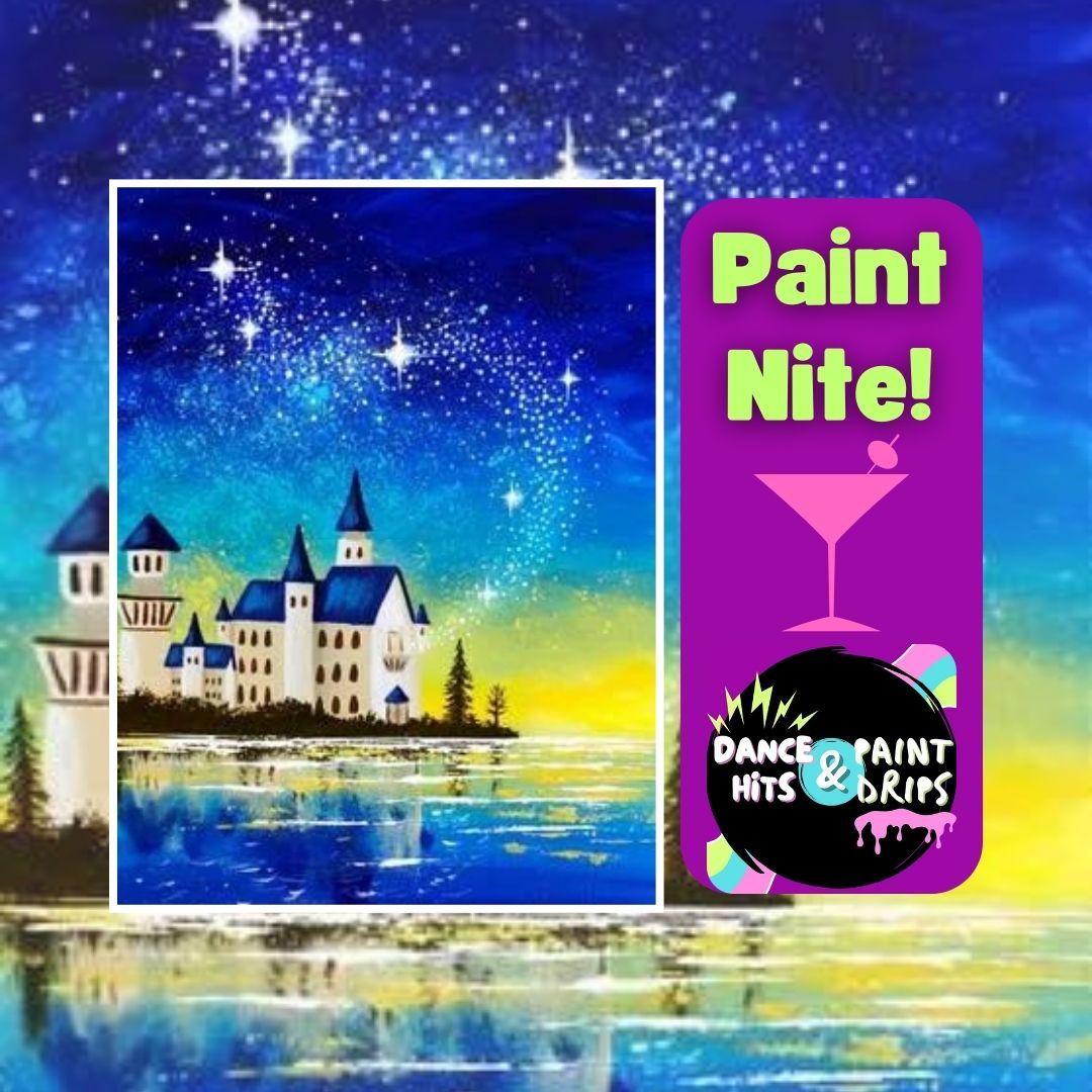 Fairytale Castle Valentine's Paint and Sip Party in Kittery Maine!