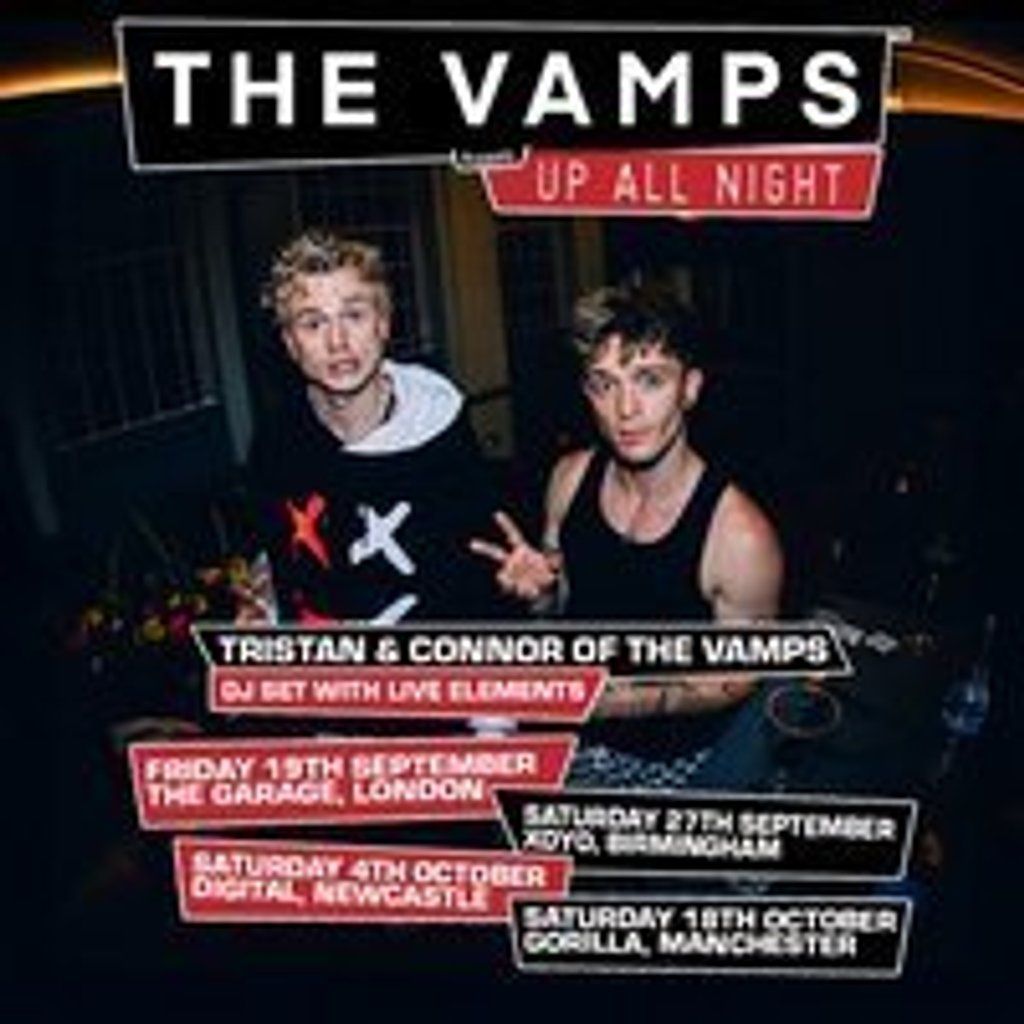 The Vamps Present: Up All Night - Manchester