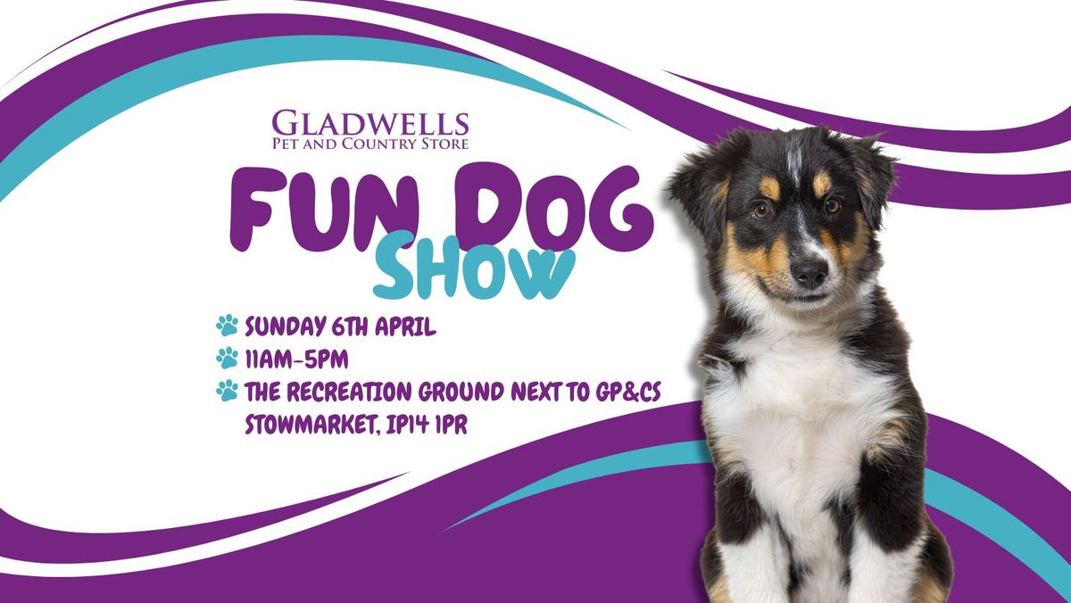 Fun Dog Show Hosted By Gladwells Pet & Country Store