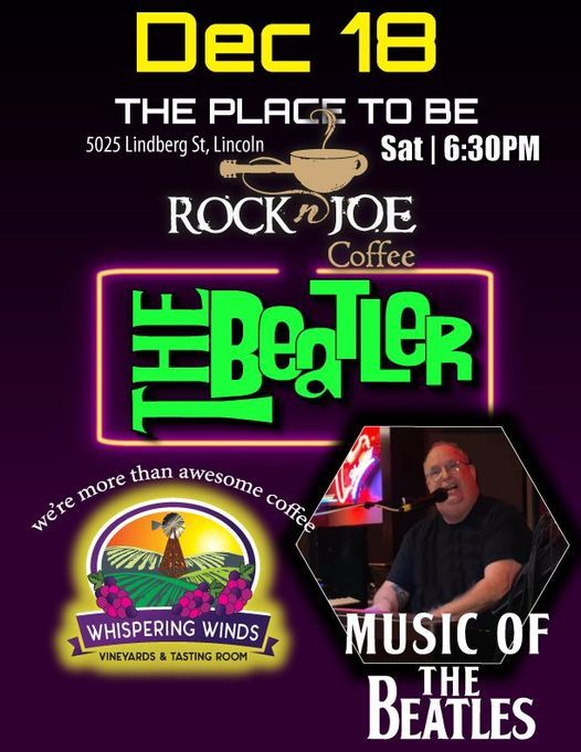 Beatles night at Rock n Joe e The Beatler, Rock 'n' Joe Coffee Bar, Lincoln, 18 December 2021