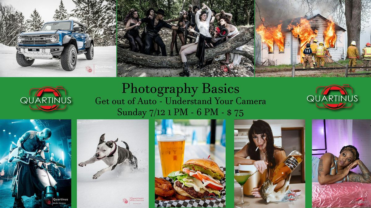 Photography Basics - In Person Class