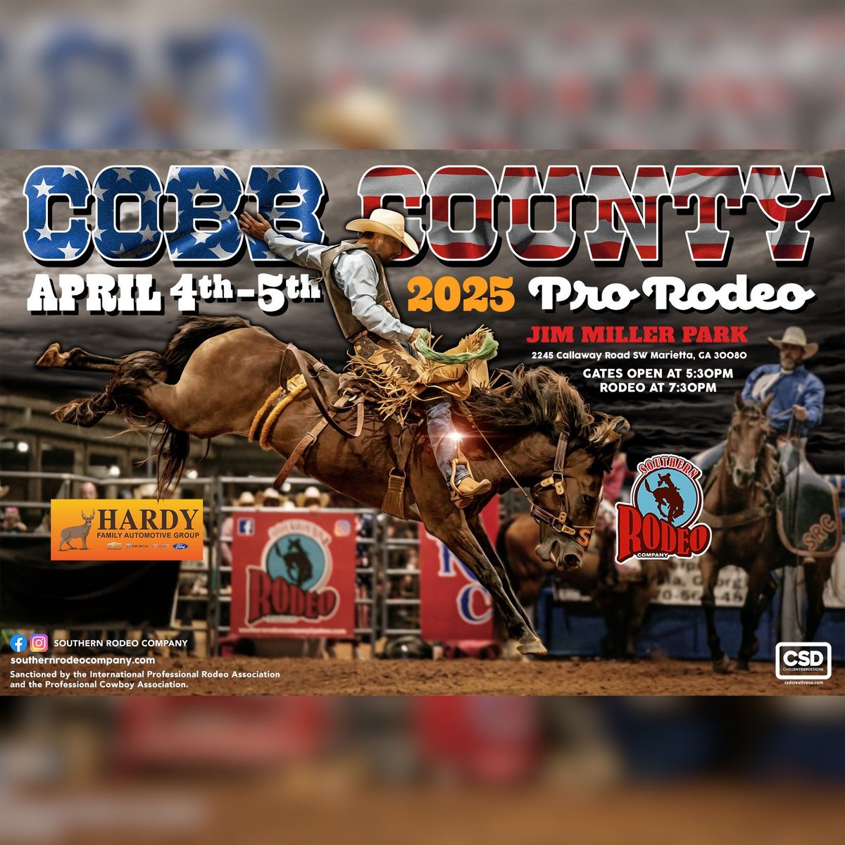 Cobb County Pro Rodeo - 1st Annual 