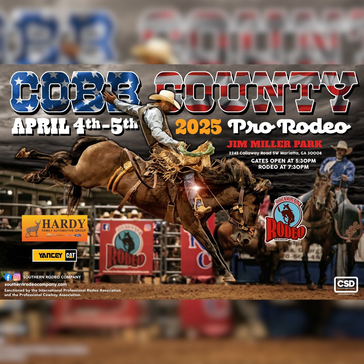 Cobb County Pro Rodeo - 1st Annual 