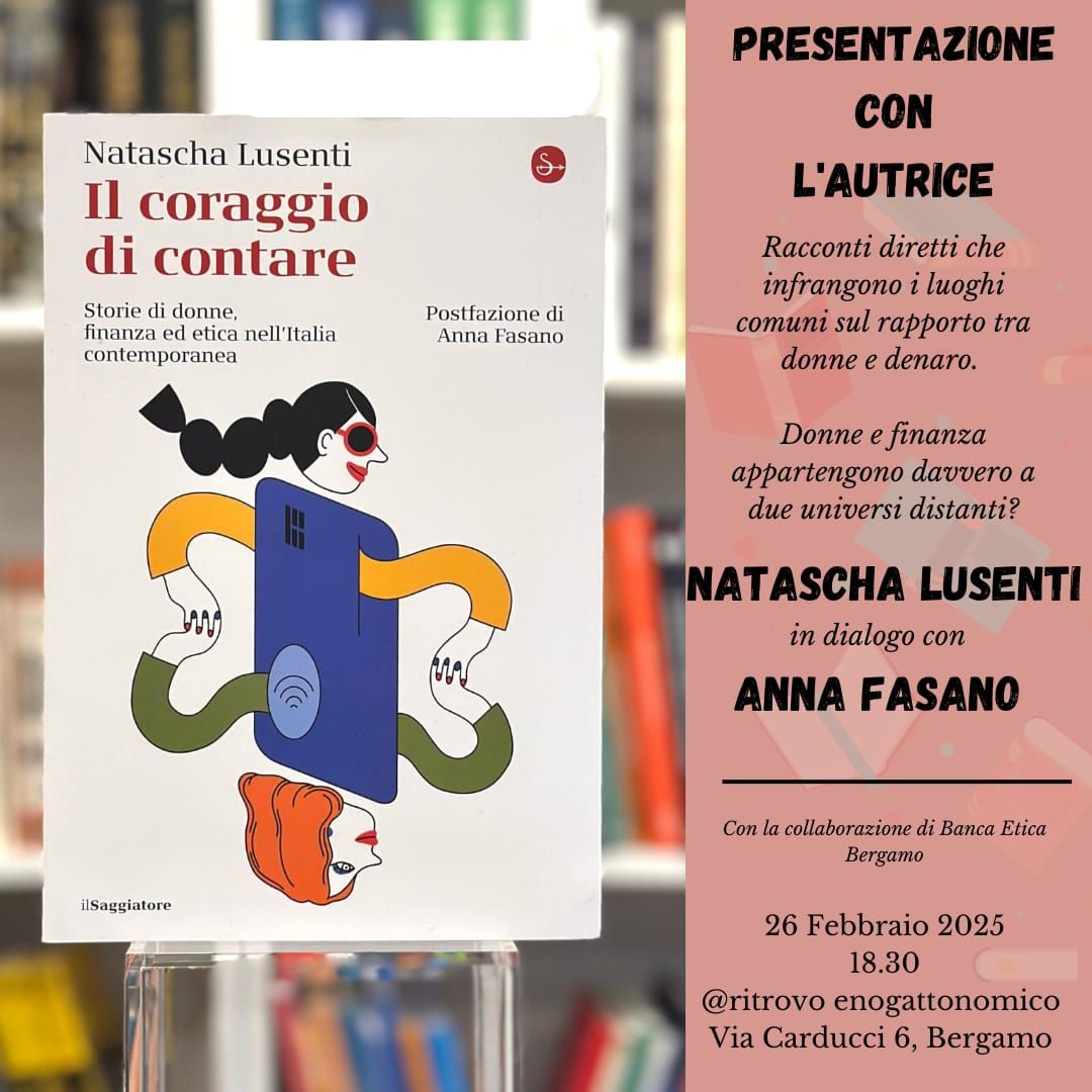 Presentazione del libro "Il coraggio di contare"