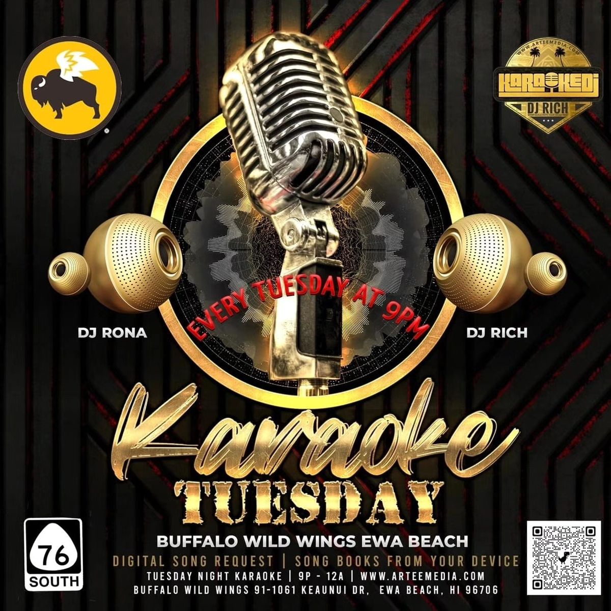 Karaoke Tuesday @Buffalo Wild Wings Ewa Beach