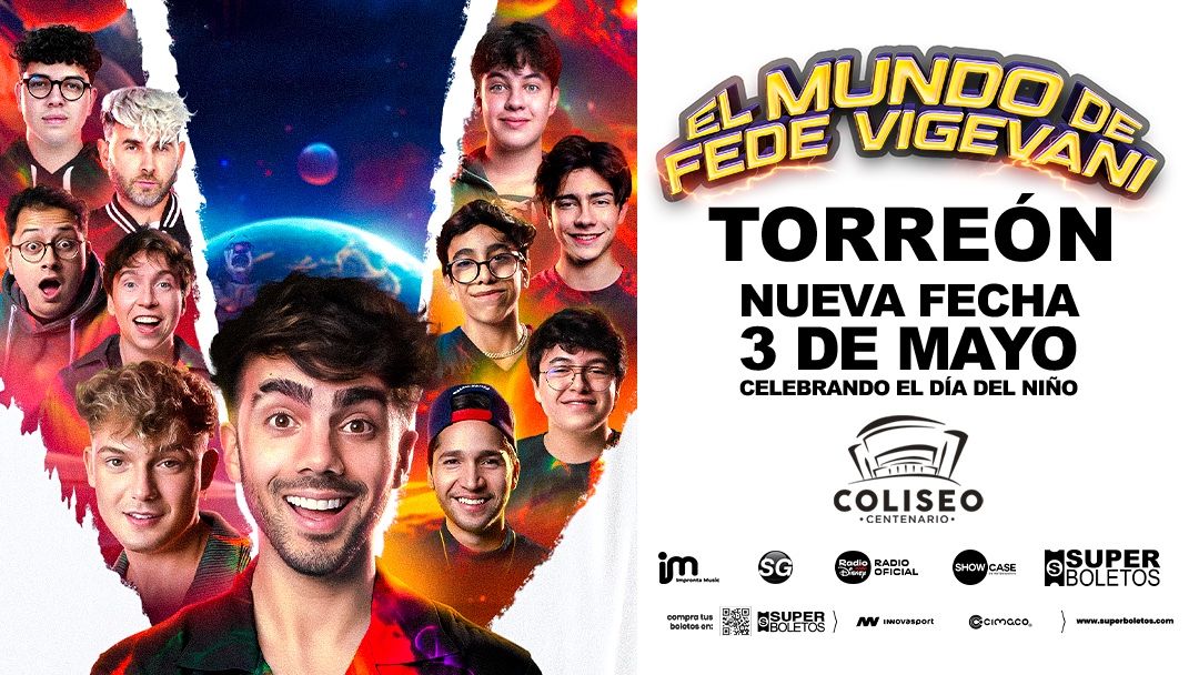 El Mundo de Fede Vigevani en Coliseo Centenario