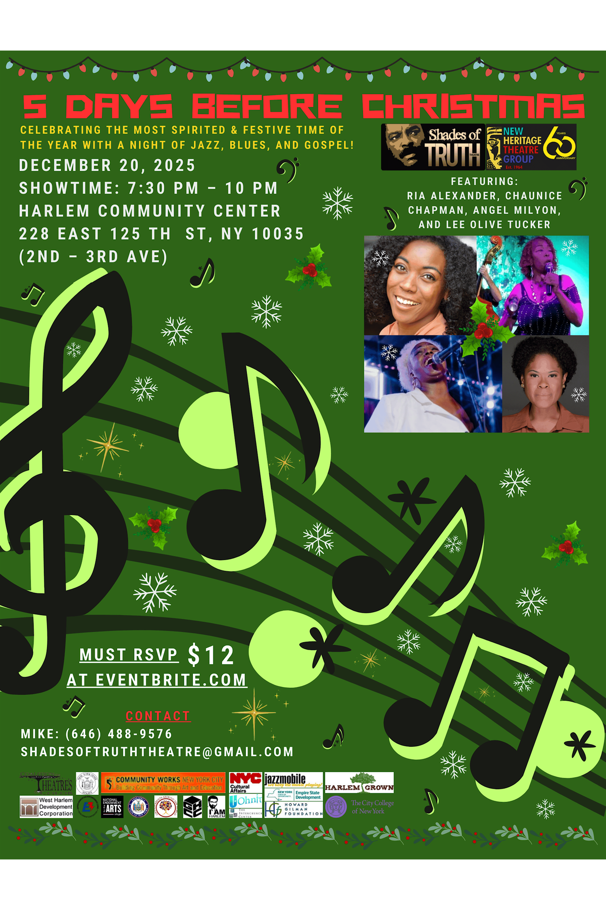 5 DAYS BEFORE CHRISTMAS