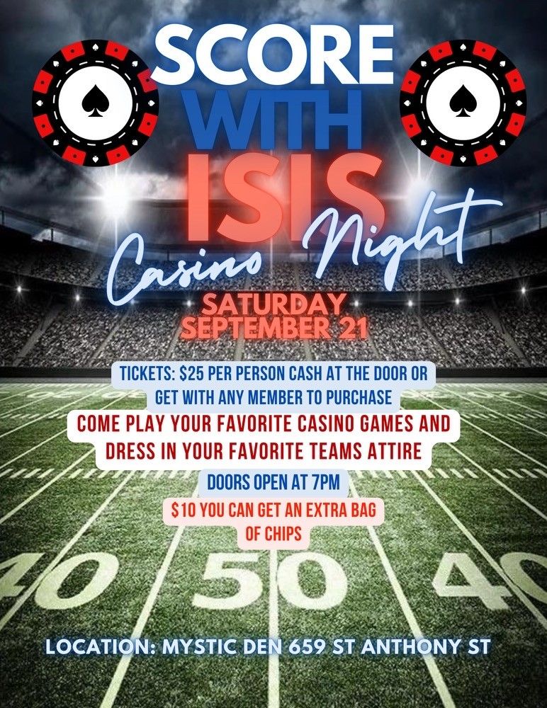 Order Of Isis Casino Night