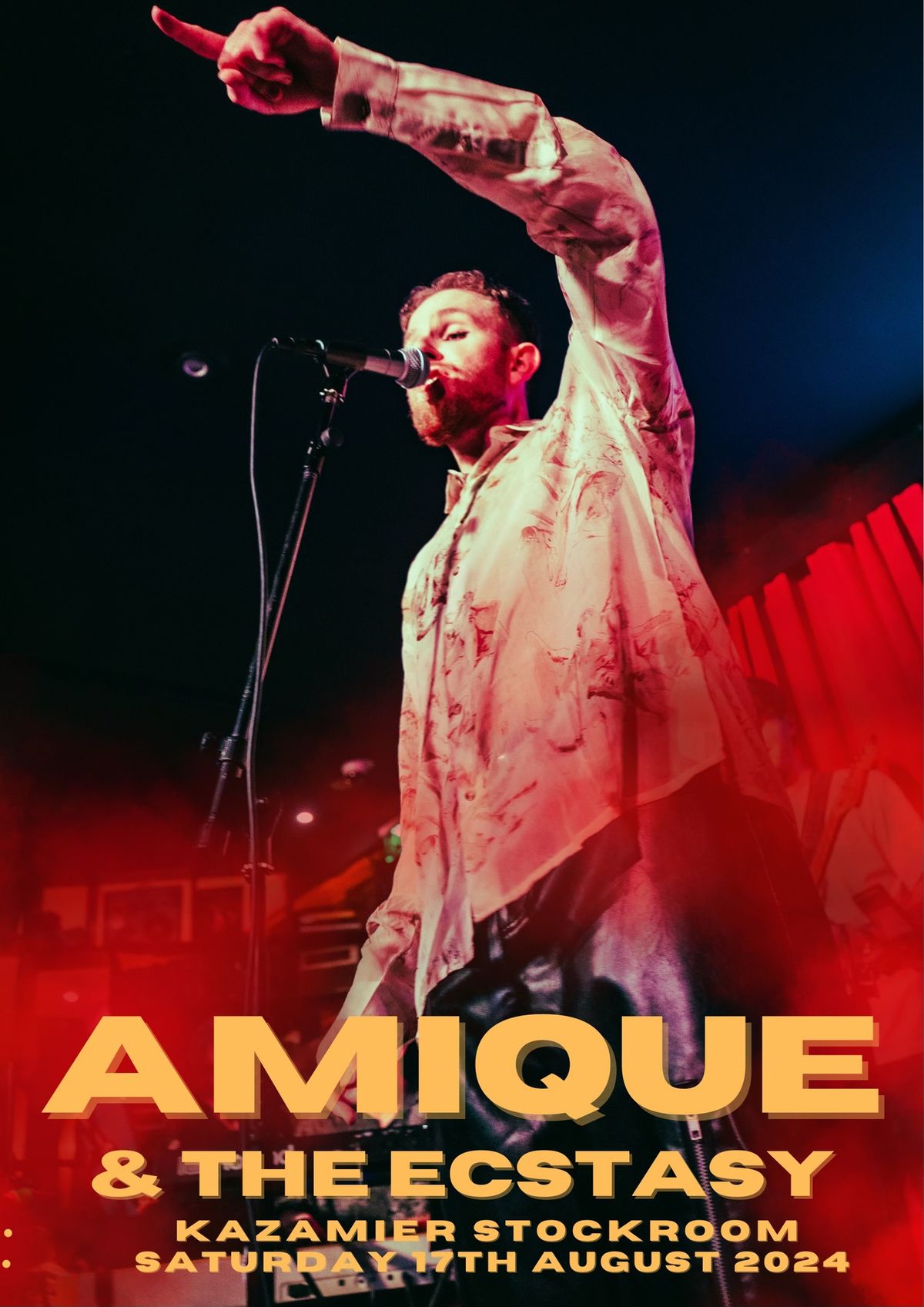 AMIQUE AND THE ECSTASY LIVE AT KAZIMIER STOCKROOM