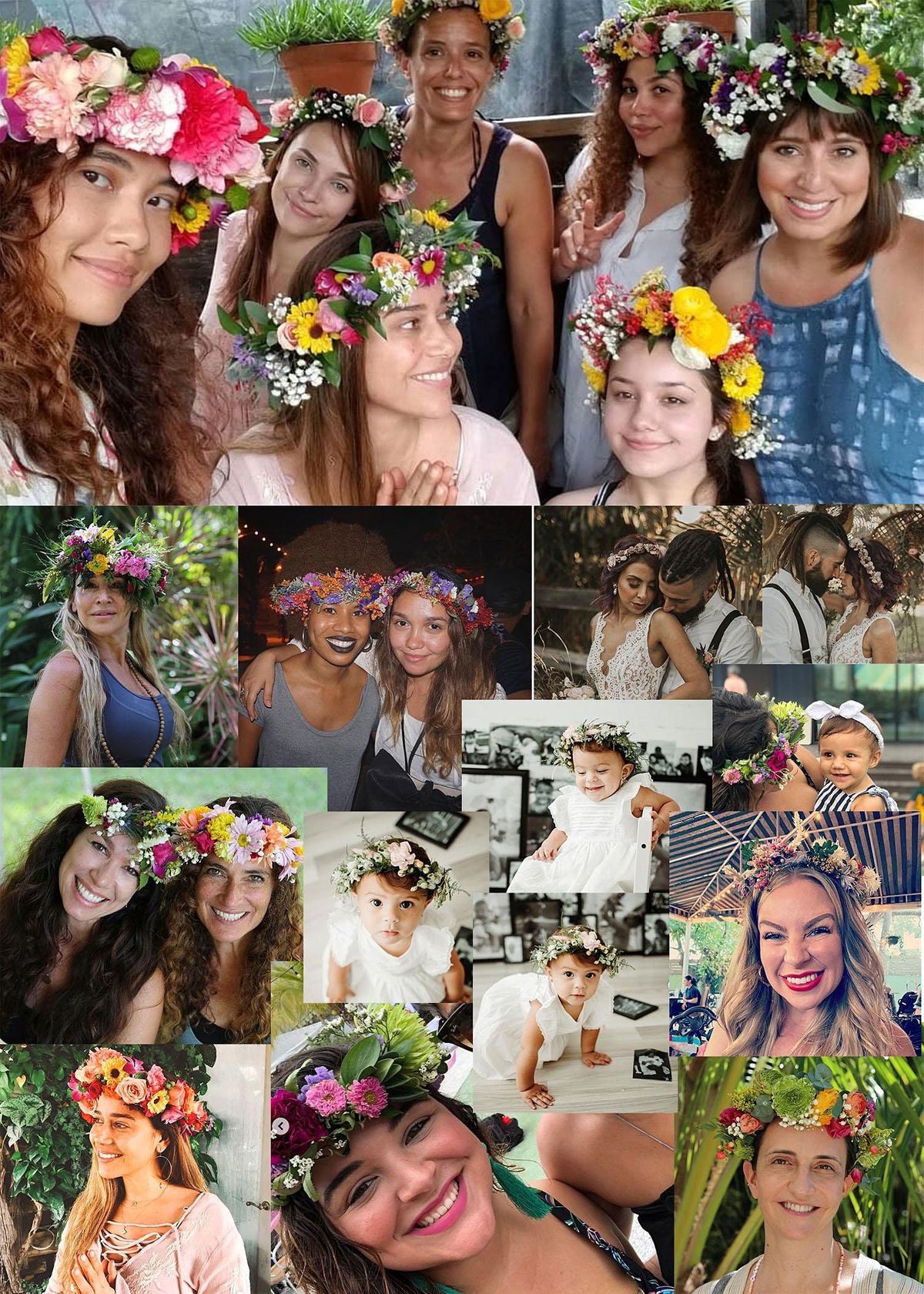 FLOWER CROWN CLASS WITH ZOOM BLOOMZ