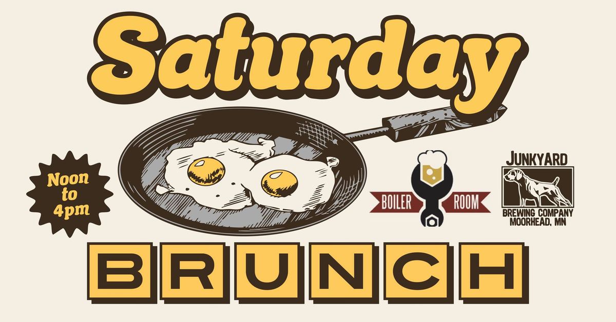 Saturday Brunch with Boiler Room! at Junkyard Brewing Co.