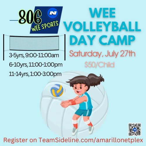 Wee Volleyball Wee Camp 