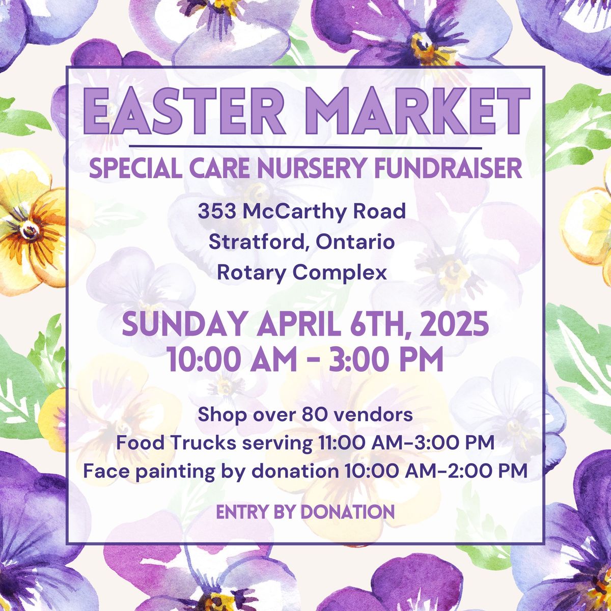 EASTER MARKET hosted by Stratford Makers Market