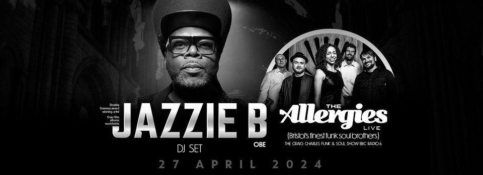 Eclectic Ballroom presents Jazzie B & The Allergies at Peterborough Cathedral
