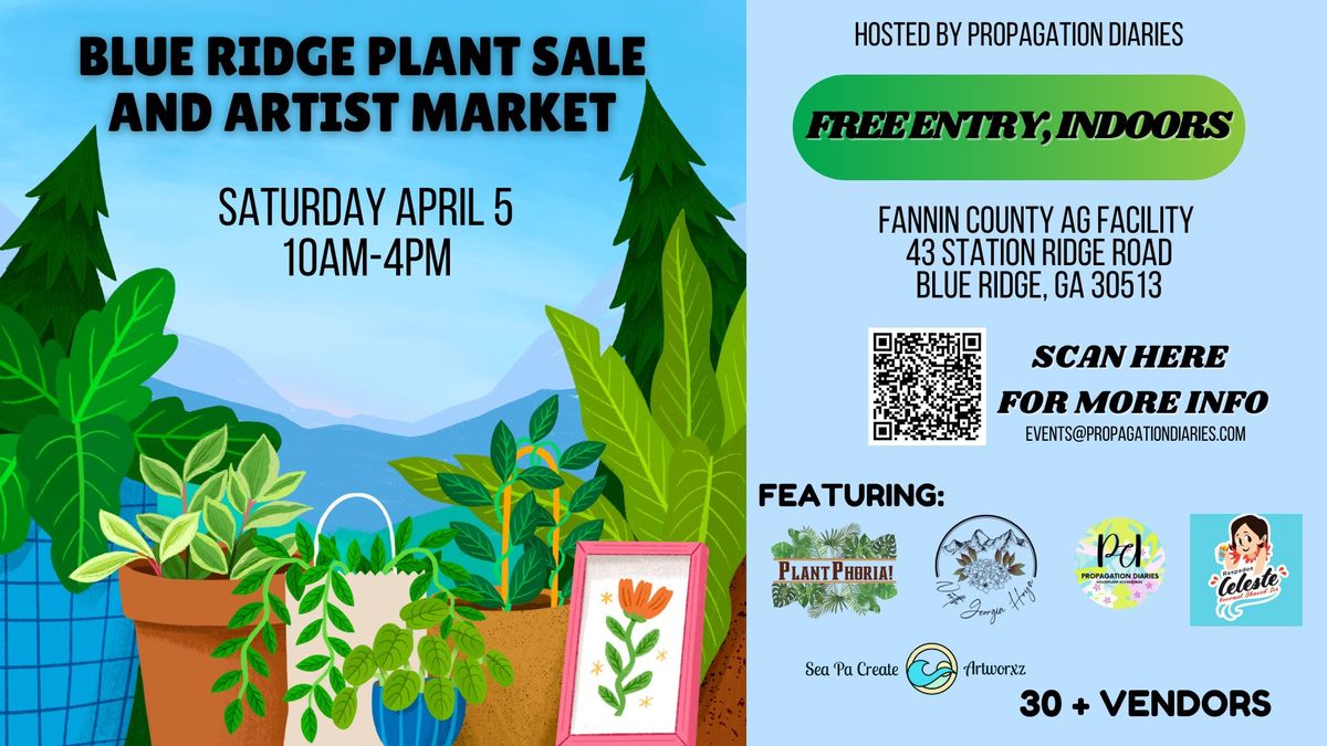 Spring Plant Sale & Vendor Market - Blue Ridge