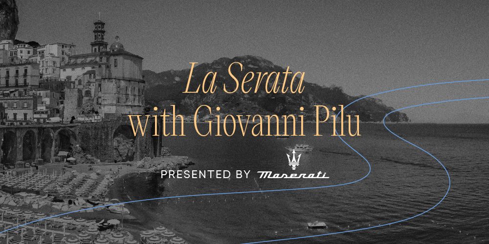 La Serata \u2013 An evening on the water with Giovanni Pilu, presented by Maserati