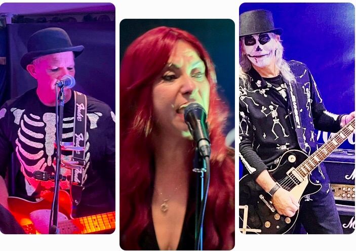 Three\u2019s A Crowd live at Wilmcote Halloween Party