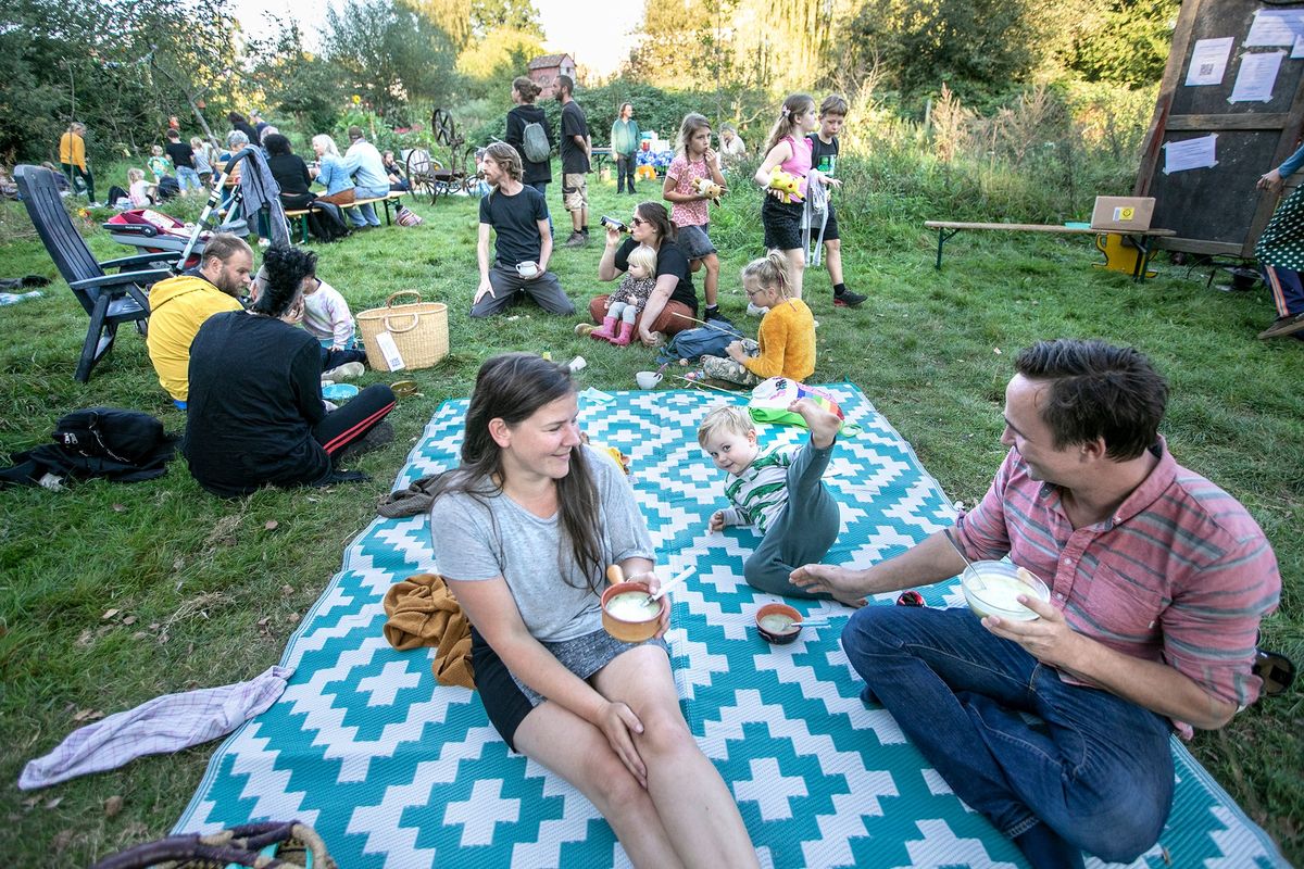 Oogtfeest op de Graafse Akker en verder