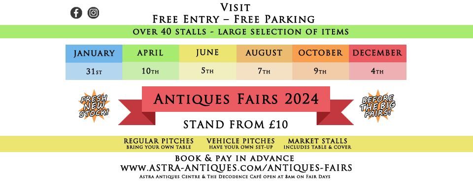 Astra Antiques Fairs 2024