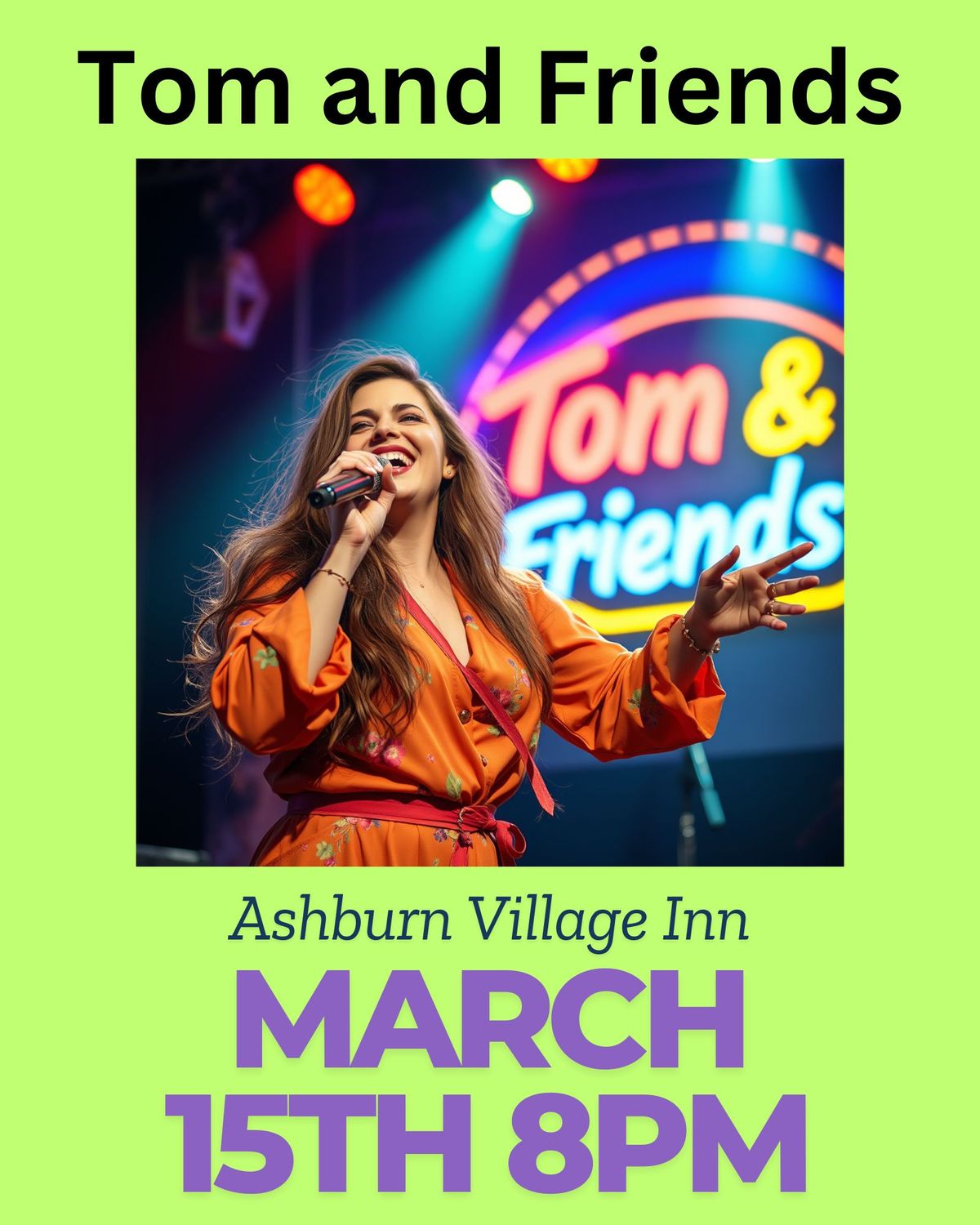 Ashburn Village Inn - Saturday!