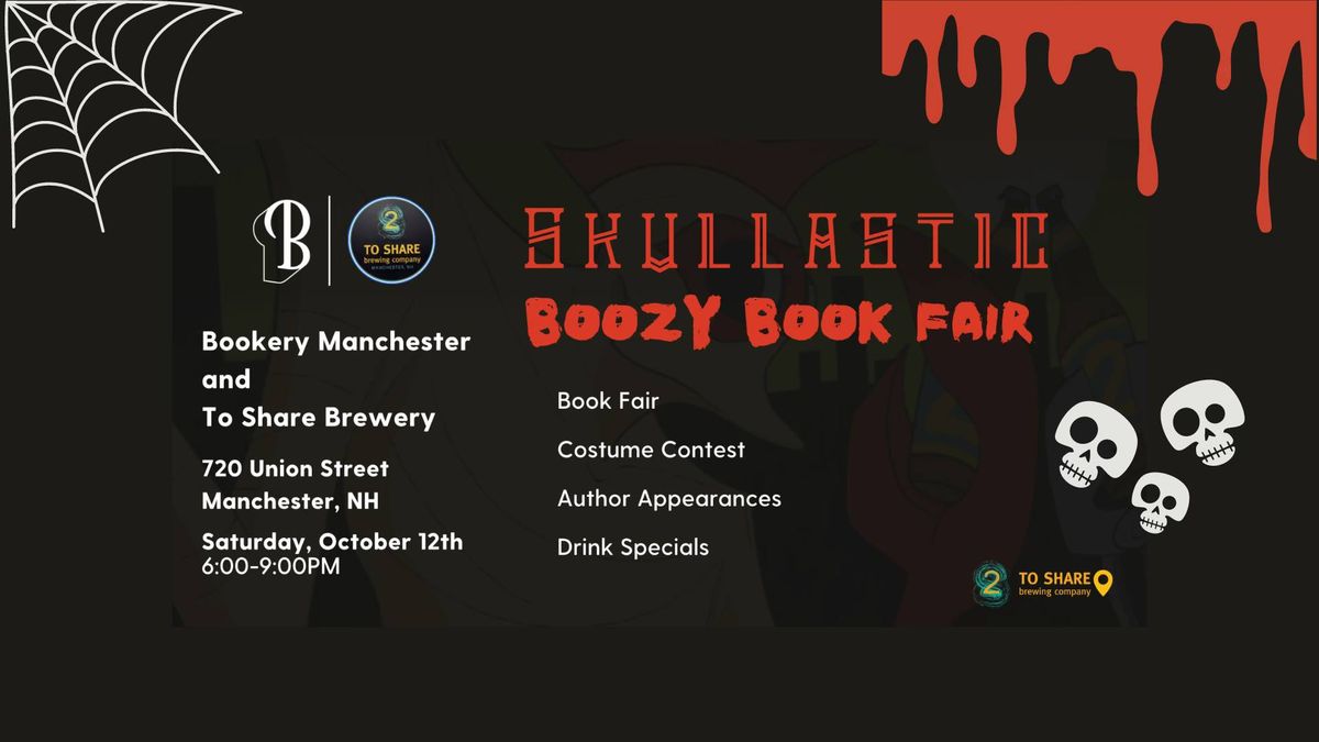 Skulltastic Book Fair with The Bookery