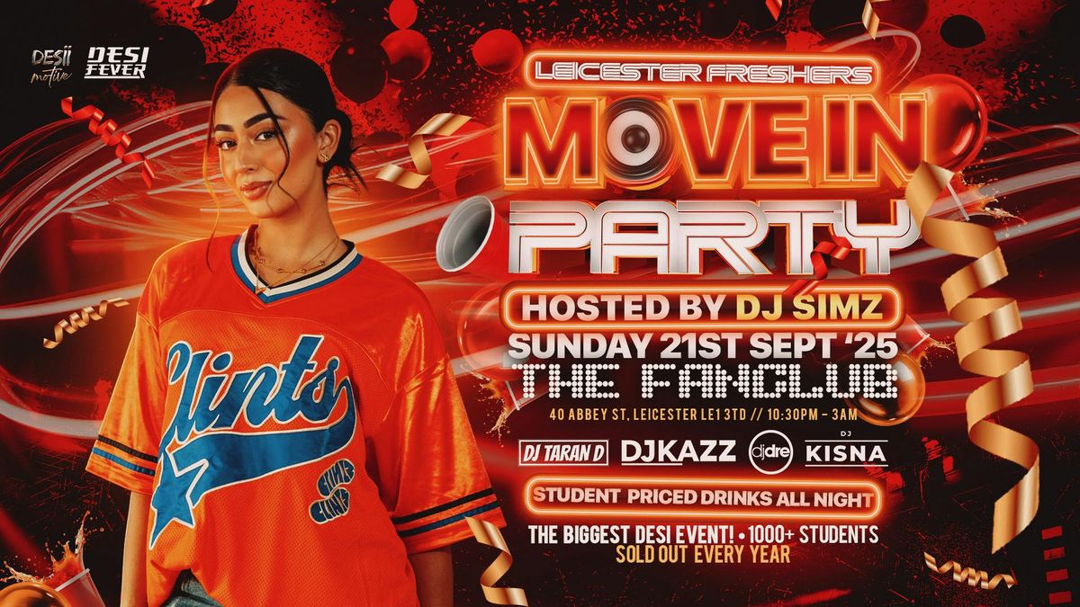 DJ Simz Hosts &gt; Leicester Freshers 2025 (1000+ Students) \u2605 Sunday 21st September \u2605 Freshers Move In \ud83c\udf88 