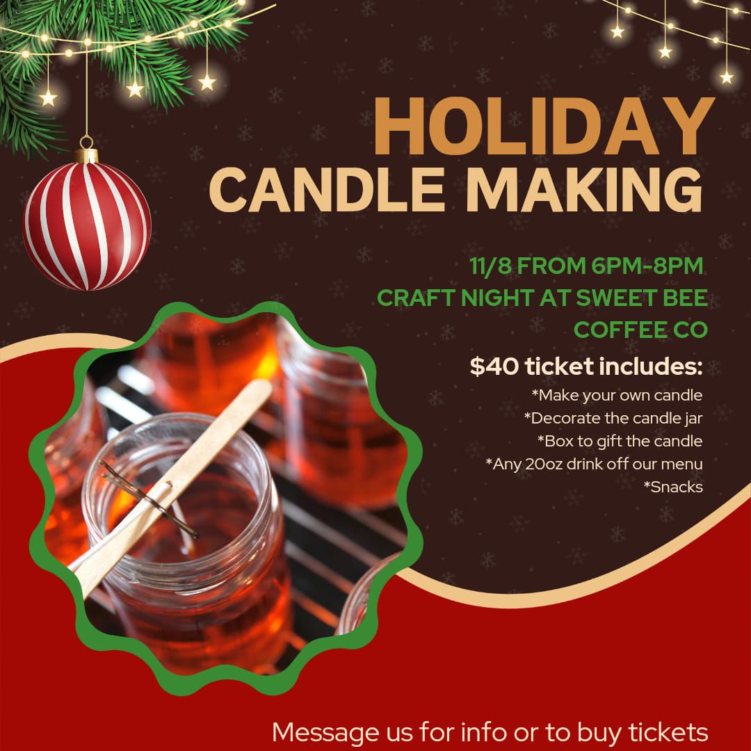 Candle Making at Sweet Bee