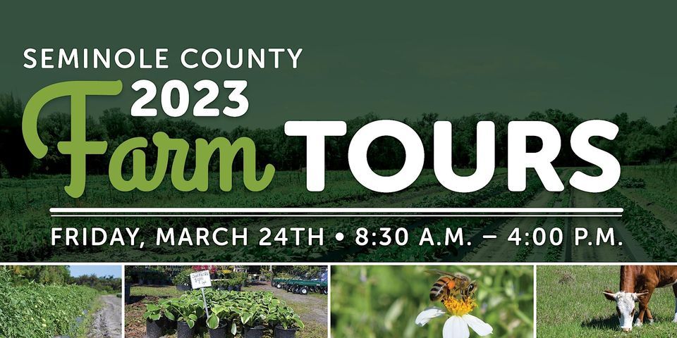 Seminole County Farm Tour 2023 (In person!)