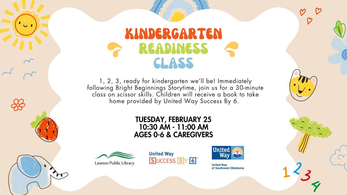 Kindergarten Readiness Class