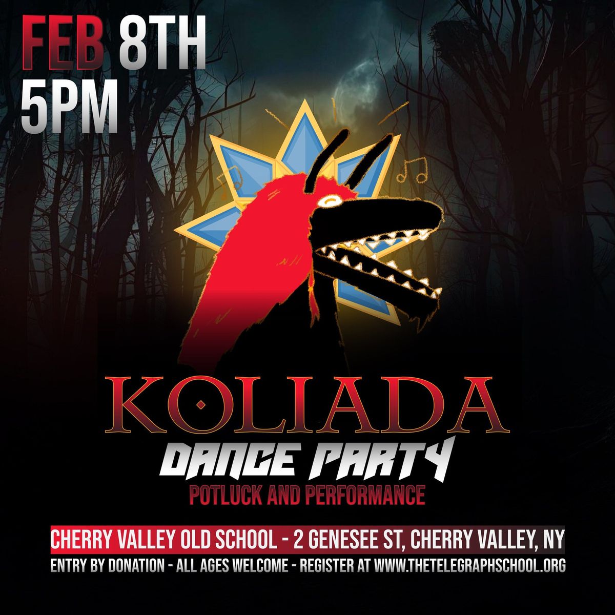 Koliada - Dance Party, Performance, Potluck