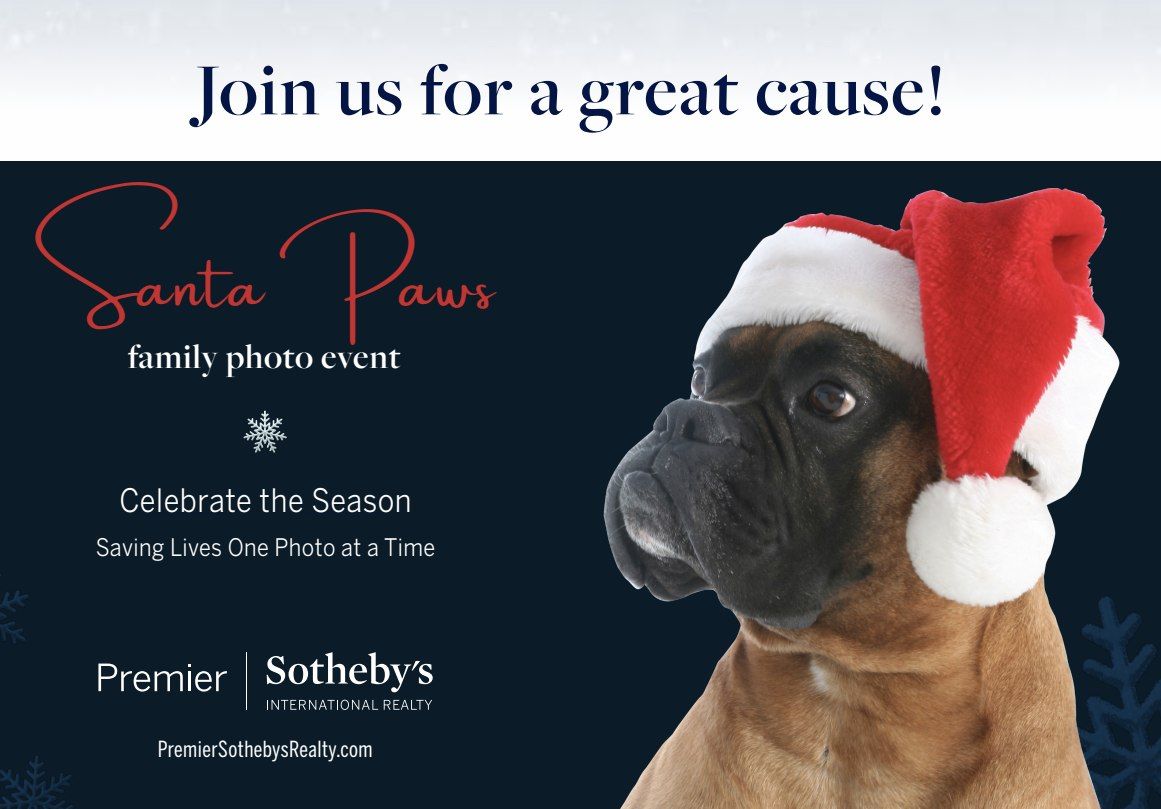 Santa Paws Family Photo Event November 2024