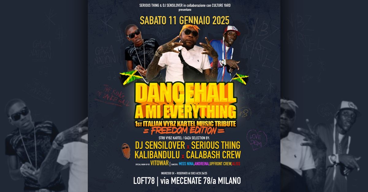 DANCEHALL A MI EVERYTHING - Vybz Kartel Music Tribute