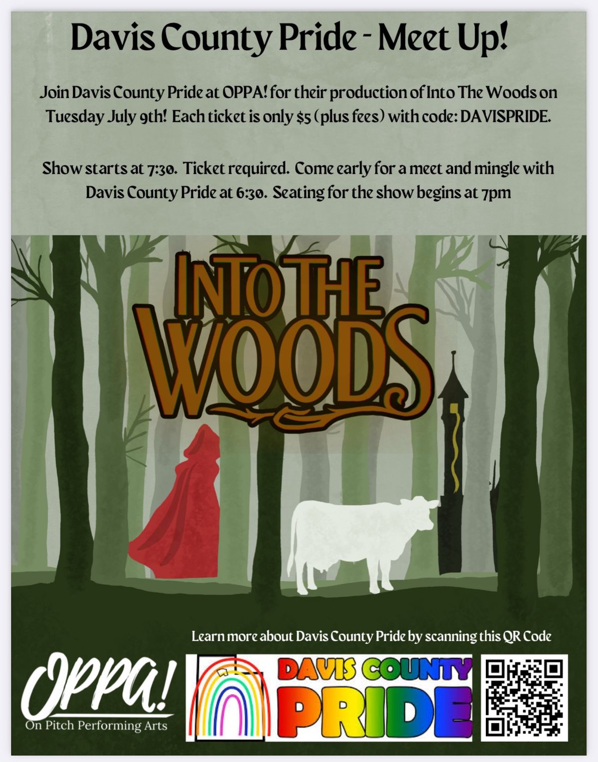 Davis County Pride Meet Up Into the Woods