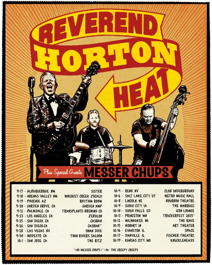 Reverend Horton Heat and Messer Chups at Knuckleheads Saloon