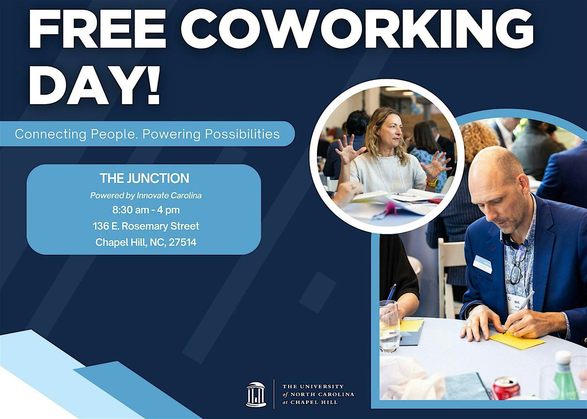 August's Free Coworking Day @ The Junction!