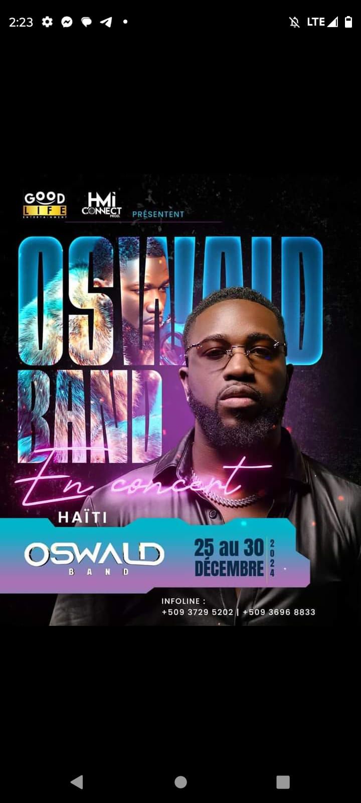 OSVALD BAND in Haiti